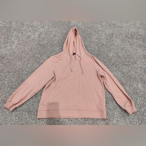 Pink Cropped Hoodie